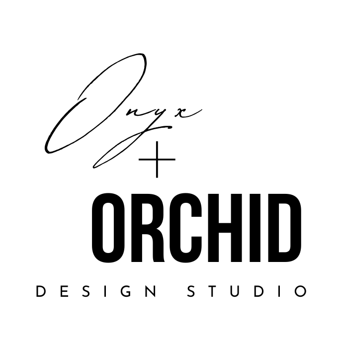 Onyx + Orchid Logo