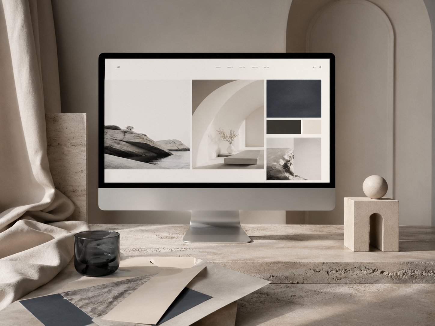 Custom website design by Onyx + Orchid Design Studio