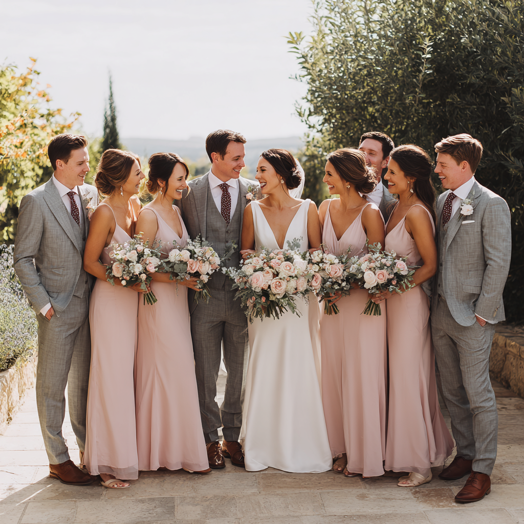 Wedding party celebration
